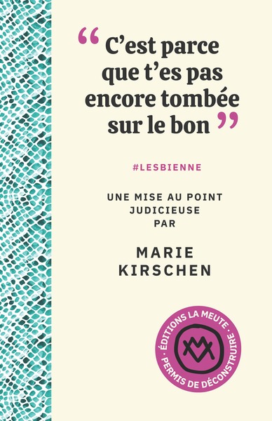 Picture of "C'est parce que t'es pas encore tombée sur le bon"