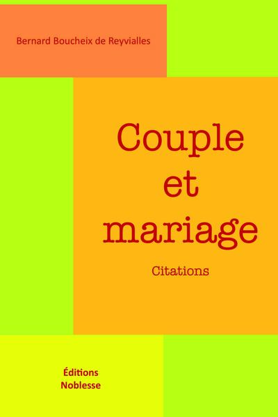 Image de Couple et mariage, citations