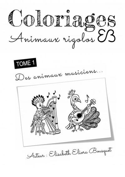 Picture of COLORIAGES : DES ANIMAUX MUSICIENS
