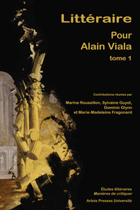 Image de Littéraire. pour alain viala - tome 1