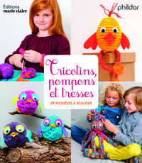 Image de Tricotins, pompons et tresses