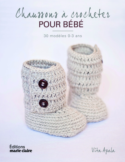 Image de Chaussons à crocheter pour bébé