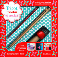 Image de Kit tricot, tricotin et crochet kids