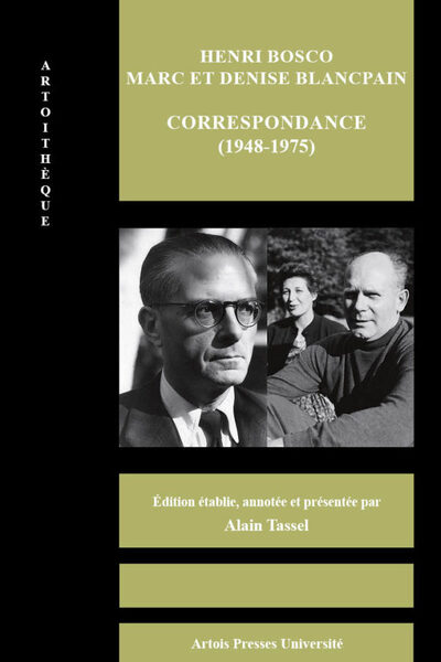 Image de Henri Bosco - Marc et Denise Blancpain. Correspondance (1948-1975)