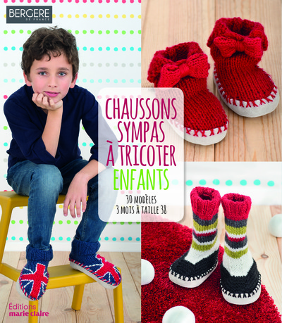 Image de Chaussons sympas à tricoter - Enfants