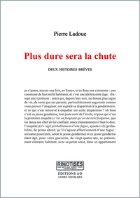 Image de Plus dure sera la chute