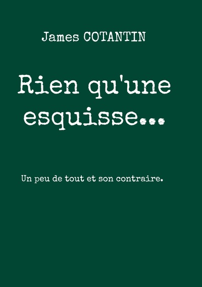 Picture of Rien qu'une esquisse...