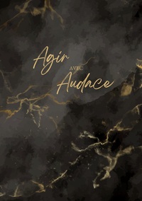 Picture of Agir avec Audace noir