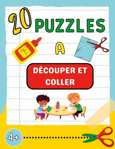Image de 20 puzzles à découper et coller