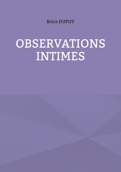 Image de Observations Intimes