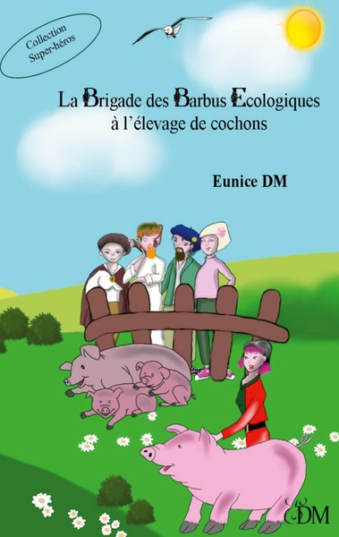 Picture of La brigade des barbus écologiques à l'élevage de cochons