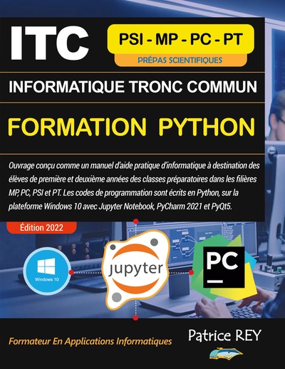 Image de ITC Informatique Tronc Commun MPSI - Formation Python