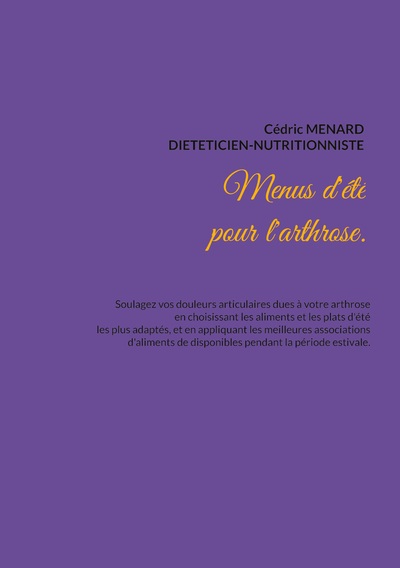 Image de Menus d'été pour l'arthrose.