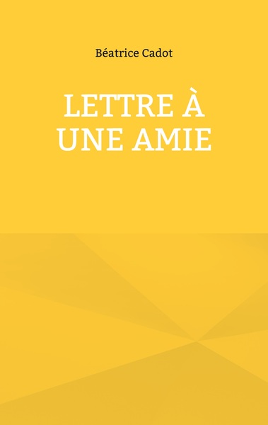 Picture of Lettre à une amie