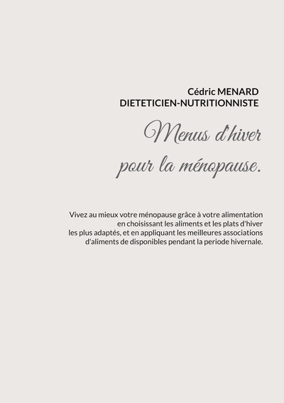 Image de Menus d'hiver adaptés à la ménopause.