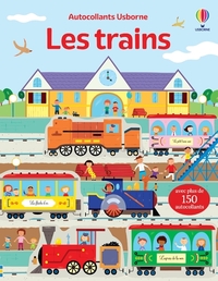 Image de Les trains - Autocollants Usborne