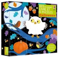 Picture of Halloween - Mon petit coffret Livre et 3 puzzles