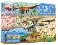 Picture of Les dinosaures dans le temps - Coffret Livre et puzzle