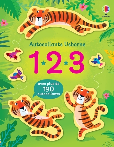 Image de 1-2-3 - Autocollants Usborne