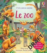 Picture of Le zoo - P'tits curieux Usborne
