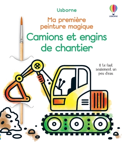 Image de Camions et engins de chantier - Ma première peinture magique