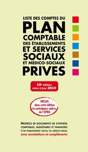 Picture of Liste des comptes du plan comptable des établissements et services sociaux et médico-sociaux privés