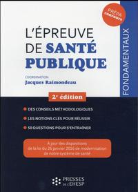 Image de L EPREUVE DE SANTE PUBLIQUE