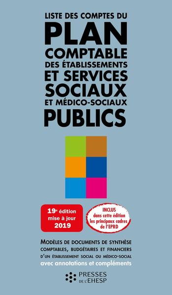 Picture of Liste des comptes du plan comptable des établissements et services sociaux et médico-sociaux publics