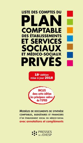 Picture of LISTE DES COMPTES DU PLAN COMPTABLE DES ETABLISSEMENTS ET SERVICES SOCIAUX ET ME