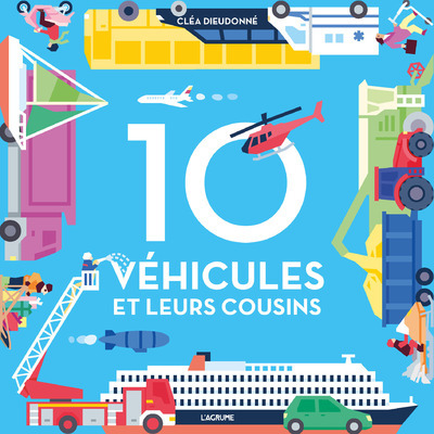 Picture of 10 véhicules et leurs cousins