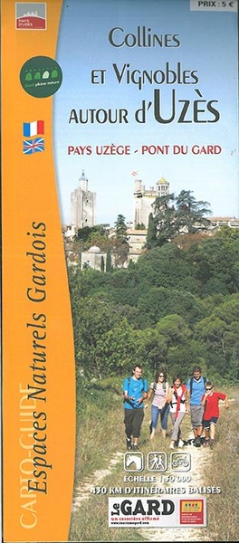 Picture of COLLINES ET VIGNOBLES AUTOUR D UZES PAYS UZEGE - PONT DU GARD
