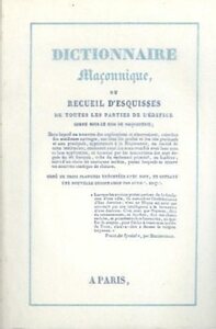 Picture of Dictionnaire maconnique