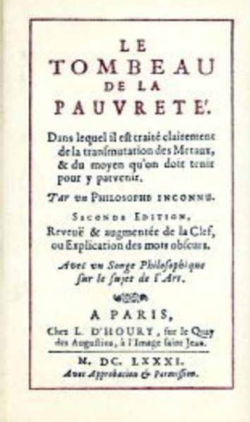 Picture of Le tombeau de la pauvrete