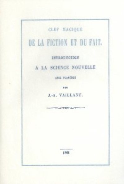 Picture of Clef magique de la fiction et du fait - Introduction à la science nouvelle avec planches