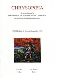 Picture of Chrysopoeia (tome 2 fasicule 4 octobre/decembre 1988)
