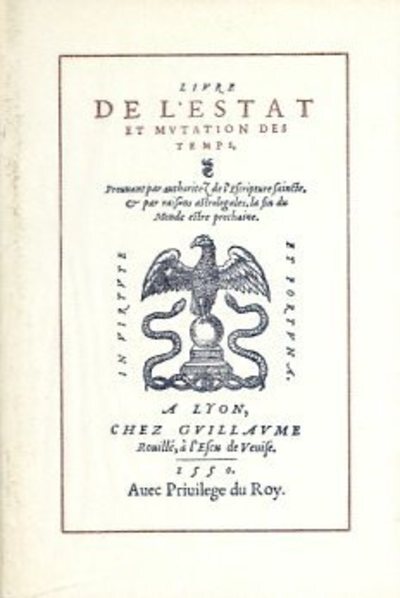 Picture of Livre estat et mutation des temps