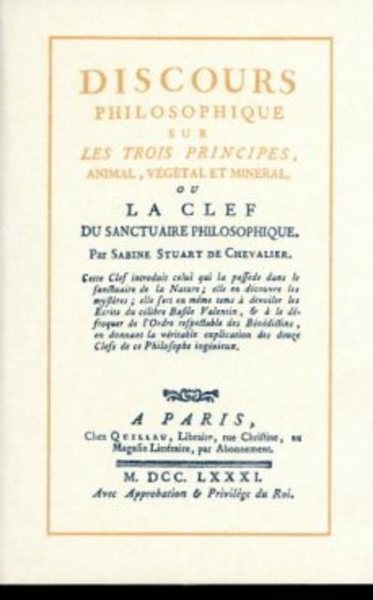 Picture of Discours philosophiques sur les 3 principes