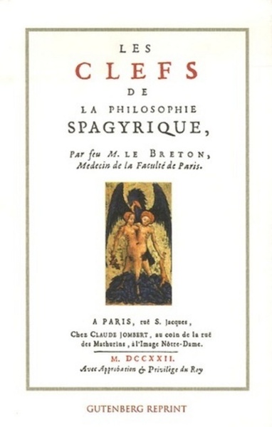 Picture of Les clefs de la philosophie spagyrique