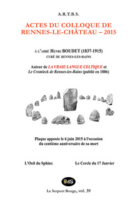 Image de Actes du Colloque d'Études & de Recherches sur Rennes-le-Château 2015