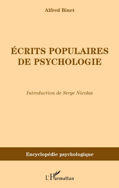Image de Ecrits populaires de psychologie