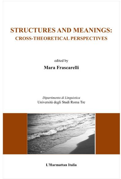 Image de Structures and meanings: cross theoretical perspectives