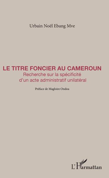 Picture of Le titre foncier au Cameroun