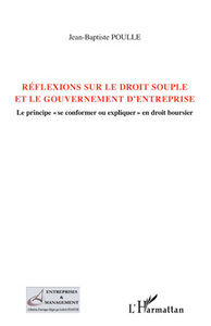 Image de Réflexions sur le droit souple et le gouvernement d'entreprise