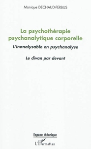 Image de La psychothérapie psychanalytique corporelle