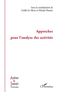 Picture of Approches pour l'analyse des activités
