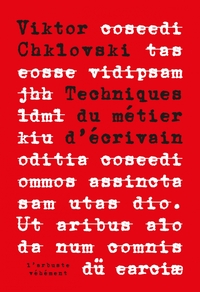 Image de Technique du métier d'écrivain