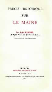 Picture of Précis historique sur le Maine