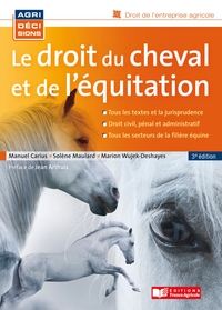 Picture of Droit du cheval et de l'équitation