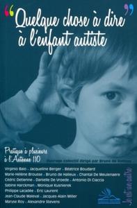 Image de Quelque chose à dire à l'enfant autiste