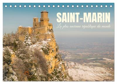 Image de Saint-Marin La plus ancienne république du monde (Calendrier de bureau 2027 DIN A5 vertical), CALVENDO calendrier mensuel